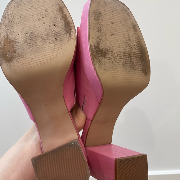 Steve Madden Barbie Pink Mules size 7! - Picture 7 of 8